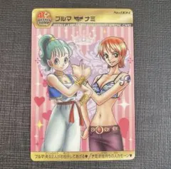 希少】【コラボ】週刊少年ジャンプ40周年記念 ブルマ ナミ カード