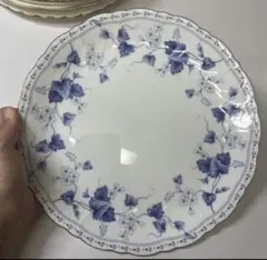 NARUMI CHINA プレート 皿 6枚セット 花柄 金彩 - メルカリ