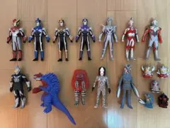 【美品】ウルトラマン ルーブ ソフビ セット 12体+指人形 怪獣 ヒーロー