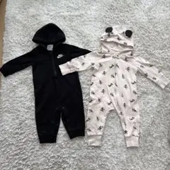 Nike H&M ロンパース　60 70 2点セット