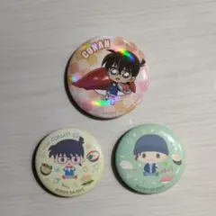 くら寿司　コナンセット　缶バッチ　マグネット