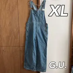 LL ジーユー デニムオーバーオール