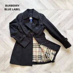 ★ BURBERRY BLUE LABEL 厚手 トレンチコート