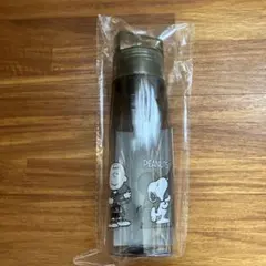 【新品】クリアボトル　スヌーピー　水筒　ボトル　ピーナッツ　グレー　530mlのサムネイル