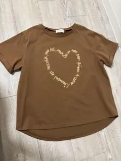 ROSIEE ブラウン Tシャツ Lサイズのサムネイル