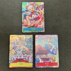 ヤマト パラレル 3枚セット ワンピースカードのサムネイル