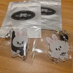 Stray Kids SKZOO リノ リビット グッズセット Stray kids Skzoo Pukutto Ring 8 kinds 2024 Bandai Capsule Toy NEW