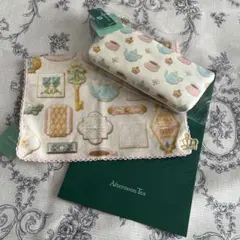 新品未使用品　アフタヌーンティー　ハンカチ＆ペンケース