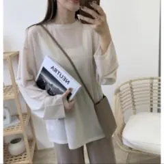 美品　BLATE シアーカットソー