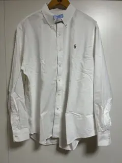 ラルフローレン オックスフォード 長袖シャツ ホワイト XXL