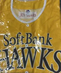 SoftBank Hawks ユニフォーム Lサイズ イエロー