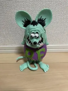 ぐ*ん様 20cm RAT FINK ラットフィンク ソフビ ソフトビニールスタ
