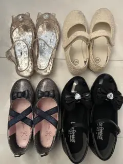 女の子靴4点セット　フォーマル18-20㎝