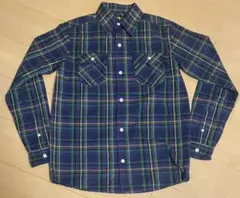 ★美品！XLARGE/コットンチェックシャツ
