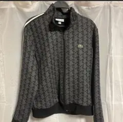 【最終値下げ】Lacoste ダイヤモンドパターン ジャージセットアップブラック 最終値下げ】Lacoste ダイヤモンドパターン ジャージセットアップ