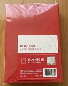 BTS Love yourself sticky memo set 付箋のサムネイル