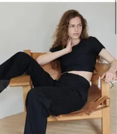 バッカ　キュプラストレッチ　ショートTシャツ　Mのサムネイル