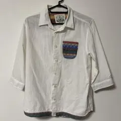 Quash ホワイト 長袖シャツ Lサイズ