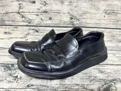 PRADA プラダ スクエアトゥローファー ブラック
