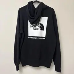 ノースフェイス　パーカー　フーディー　バックロゴ　裏起毛　新品　L
