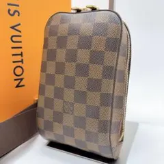 ルイヴィトン ジェロニモス ダミエ ボディバッグ ウエストバッグ 