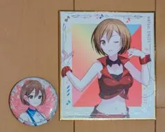 プロセカ　MEIKO　ローソン　ラッキーくじF賞ミニ色紙＆ランダム缶バッチ