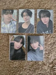 TXT TOGETHER weverse ラキドロ 5枚セット トゥバ トレカ