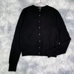 UNIQLO【S】カーディガン　ブラック　薄手　小さいサイズ　レディース