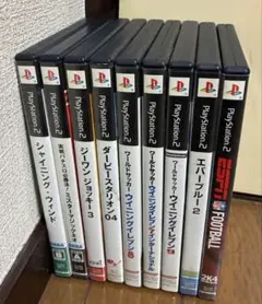 レトロゲー　PS2 9本セット