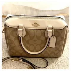 ひ*読様 【美品】COACH 2way ショルダーバッグ ライトパープル - メルカリ
