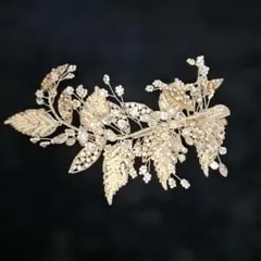 ウェディング ヘッドドレス ヘアクリップ