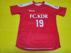 関東大学サッカーリーグ 白鴎大学サッカー部選手支給品練習試合用実使用ユニフォーム