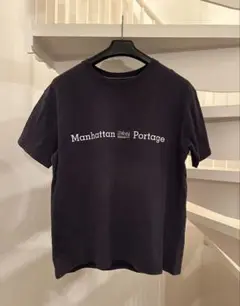 Manhattan Portage ネイビー　Tシャツ M￼サイズ