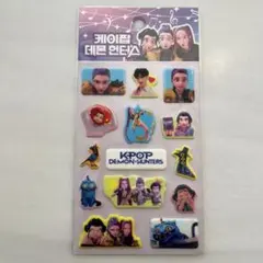 【新品】kpopガールズデーモンハンターズ ぷっくりシール　立体　韓国限定