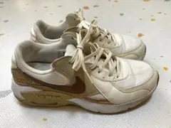 NIKE AIR MAX ベージュ/ホワイト スニーカー