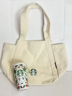 スターバックス 水筒 トートバッグ2025 福袋 ステンレスボトルA 新品未使用