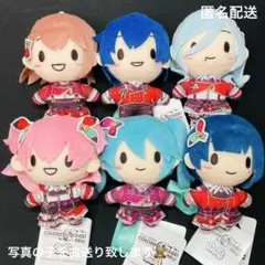 プロセカ　ふわぷち　マスコット　ぬいぐるみ　モモジャン　モアジャン　6種セット①