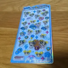 パワーパフガールズ　うるちゅるポップシール　ブルー