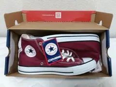 新品 CONVERSE CANVAS ALL STAR HI マルーン 27.5