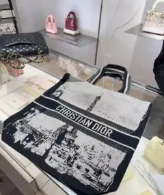 Dior ディオール　エッフェル塔　新作ノベルティ トートバッグ　ラスト