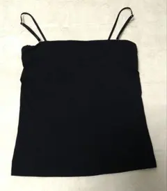 UNIQLO エアリズムブラチューブトップ 　黒：S