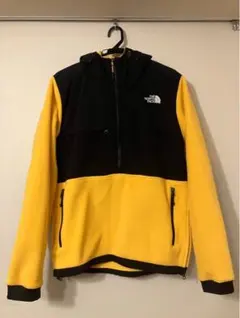 ノースフェイス　フリース プルオーバージャケット　イエロー×ブラック