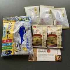【匿名発送】UHA味覚糖 忍者めし　おかもとフリーズドライ味噌汁詰め合わせ
