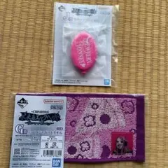 一番くじ　ワンピース　未来島エッグヘッド　ラバーアソート　ハーフジャガードタオル