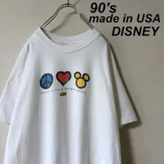 90s Disney 総柄 AOP ポロシャツ ユーロ古着 フルーツオブザルーム