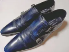タカキュー 「 ドレスシューズ 」ダークネイビー 43インチ 中古美品