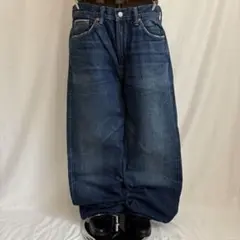 00s archive wide denim pants grunge y2k - メルカリ