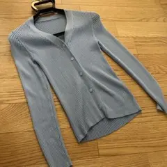 ロペピクニック　ライトブルー カーディガン　水色