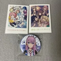 劇場版プロジェクトセカイ　壊れたセカイと歌えないミク　ぱしゃこれ　缶バッジ　ルカ