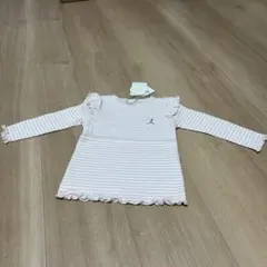 新品・タグ付き　ピンクの長袖Ｔシャツ　80 tete a tete